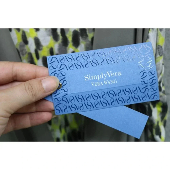 Simply Vera VeraWang Sleeveless Wrap Top-Size XL-New with Tags - Picture 3 of 9